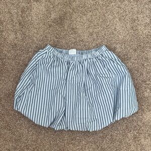 Abercrombie Kids Blue Striped Skirt